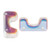 12 Beads - Telos® par Puca® Paris - Crystal AB - Czech Glass