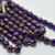 6mm Round Table Cut, Cobalt Bronze, 25 Beads Czech Glass
