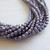50 Beads - 4mm Fire Polished Round Saturated Metallic Ballet Slipper Czech Glass