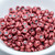 4x2mm Teacup 10 grams Beads - Sueded Gold Samba Red - Czech Glass Beads