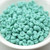 4x2mm Teacup 100 Beads - Opaque Turquoise - Czech Glass Beads
