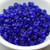 4x2mm Teacup 100 Beads - Transparent Cobalt - Czech Glass Beads