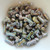 12 Beads - Telos® par Puca® Paris - Opaque Mix Blue Green Ceramic Look - Czech Glass