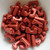 12 Beads - Telos® par Puca® Paris - Red Metallic Matte - Czech Glass