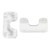12 Beads - Telos® par Puca® Paris - Crystal Clear - Czech Glass