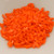 Quarter Tila Two Hole Beads Opaque Orange 5 Grams Miyuki
