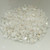 Quarter Tila Two Hole Beads White Pearl AB 5 Grams Miyuki