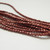 Fire Polished Faceted 2mm Czech Glass Saturated Metallic Grenadine (100 beads)