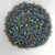 11/o TOHO Triangle Seed Beads 20 grams - Emerald Lined Topaz - No. 243 Glass Beads