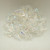5x8mm Vexolo® 2-Hole Crystal AB (30 Beads) Czech Glass
