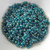 25 grams - TOHO Round 8/o - Matte Transparent Teal Rainbow - No. 167bdf - Seed Beads