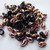 Zoliduo Left Jet Sliperit (30 Beads)Czech Glass Beads