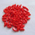 Zoliduo Left Opaque Red (30 Beads) Czech Glass