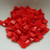 Tila 5g Opaque Red 2-Hole 5mm Square Miyuki Beads No. 408