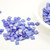 Tila 5 grams Matte Transparent Cobalt AB 2-Hole 5mm Square Miyuki Beads No. 151Fr
