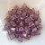 Wibeduo® (25 Beads) - Crystal Lilac Vega Luster - 8mm x 8mm 2-hole Czech Glass