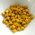 Wibeduo® (25 Beads) - Opaque Mustard - 8mm x 8mm 2-hole Czech Glass