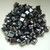 Wibeduo® (25 Beads) Jet Hematite 8mm x 8mm 2-hole Czech Glass