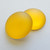 24mm Lunasoft Cabochon - Lemon - Quantity 1 - Luna Lucite Cabochon