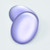 18.5x13.5mm Oval Lunasoft Cabochon - Lavender - Quantity 1 - Luna Lucite Cabochon