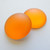 18mm Lunasoft Cabochon - Mango Orange - Quantity 1 - Luna Lucite Cabochon