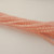 2mm Fire Polished Faceted (100 beads) Sueded Gold Milky Pink Czech Glass