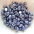 Samos® par Puca® (20 beads) 2-Hole 7x5mm Oval - Tweedy Blue