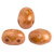 Samos® par Puca® (20 beads) 2-Hole 7x5mm Oval - Opaque Salmon Spotted