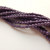2mm Fire Polished Faceted (100 beads) Metallic Suede Purple Czech Glass