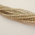 100 Beads - 2mm Fire Polished Faceted Sueded Gold Black Diamond - Czech Glass