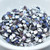 5mm Dragon® Scale Drop 5 grams Crystal Bermuda Blue Czech Glass Beads