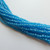 2mm (100 beads) Fire Polished Faceted - Flash Pearl Capri Blue - Czech Glass
