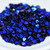 5mm Dragon Scale Drop (5 Grams) - Jet Full Azuro - Czech Glass Beads