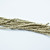 100 Beads - Fire Polished Faceted 2mm Czech Glass Sueded Gold Cloud Dream
