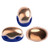 Samos® par Puca® (20 beads) 2-Hole 7x5mm Oval - Opaque Sapphire Capri Gold - Czech Glass