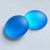 18mm Lunasoft Cabochon - Capri Blue - Quantity 1 - Luna Lucite Cabochon