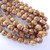 10 Beads - Melon 10mm Lilac Rose Gold Luster - Czech Glass