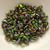 60 Beads - 3x6mm DropDuo 2-Hole Magic Orchid (- Czech Glass