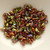 60 Beads - 3x6mm DropDuo 2-Hole Magic Apple - Czech Glass