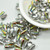 5x12 Drop Top-Drill, Crystal Vitrail, 15 Beads Czech Glass