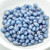 50 Beads - 4x6mm Teardrop, Blue Turquoise Lumi - Czech Glass