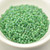 1.8mm Miyuki Cube 10 grams - Matte Transparent Green AB - Glass Seed Bead No. 146fr