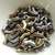 30 Beads - Bridge 3x12mm Matte Metallic Grey Rainbow 3-Hole Czech Glass
