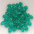 4x6mm Potato Pebble Beads (50 beads) Czech Glass Pressed Beads (Teal)