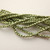 Fire Polished Faceted 2mm (100 Beads) Saturated Metallic Greenery Czech Glass