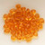 4x6mm Potato Pebble Beads (50 beads) Czech Glass Pressed Beads (Amber)