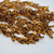 Chevron Duo (30 Beads) Crystal Dark Travertin 10x4mm 2-hole Czech Glass