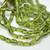 6mm 3 sided Rice Bead, Olivine, Pressed Czech Glass 25 Beads