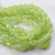 6x8mm Smooth Oval Light Green Coat (30 beads) Czech Glass