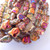 8 Beads - 13x12mm Cat Face, Crystal Sliperit, Czech Glass